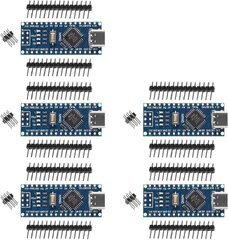 ACEIRMC for Arduino Nano.0 Nano Board CH340/ATmega328P without USB Cable (Arduino Nano)