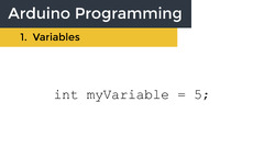 Arduino programming (Arduino Programming 1.Variables)