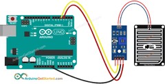 Arduino IR Sensor (Arduino Compatible Rain Sensor Module)