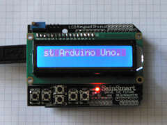 Arduino Uno + SainSmart 1602 LCD