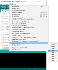 Blynk Board Arduino Development Guide (Arduino IDE)