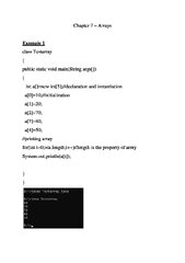 Arrays & Strings Example Programs – Java Notes PDF – Shop ...