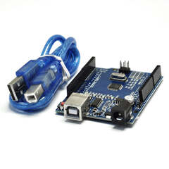 ATmega328P CH340 USB Microcontroller Board with USB Cable Arduino Compatible (Arduino UNO R3)