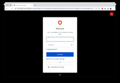 Auth0 Sign In With Apple Identity Provider Login Form (Google Search)