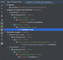 TypeScript plugin finds too many unrelated usages (IntelliJ IDEA)