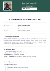 Backend%20Web%20Developer%20Resume%20-%20Edit%20Online%20&%20Example%20...