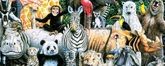 Wooden Animal Jigsaw Puzzles | Stave Puzzles