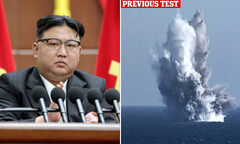 North Korea holds underwater nuclear attack drone tests in protest ...