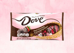 Dove Promises Dark Chocolate & Strawberry Swirl Valentine's Day Candy (Dove Valentine's Day Dark Chocolate & Almond Bag - 7.94oz)