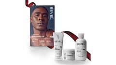 Bevel Skin Care Set for Men Includes Face Wash with Tea Tree Oil, Glycolic Acid Exfoliating Pads, and Lightweight Face Moisturizer