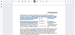 Text markup annotations in Blazor SfPdfViewer Component | Syncfusion
