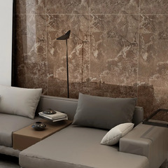 Brown Polished Stone Texture Design Floor Tiles Interior ...