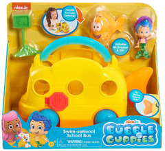 Bubble Guppies Swim-sational School Bus Kids Toys for Ages 3 Up by Just Play (Fisher-price Bubble Guppies Swim-sational School Bus Play Set)