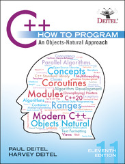 C++ How to Program: An Objects-Natural Approach by Paul Deitel and Harvey M. Deitel (C++ How to Program)