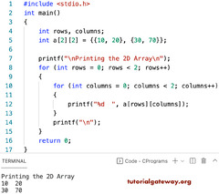 2D Array