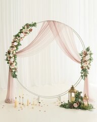 Wedding Arch Flowers Flower Arrangements For Arch Set Of 2 Dusty Rose