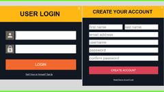 Login and Register Form in C#