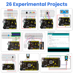 KEYESTUDIO 37 in 1 Sensor.0 kit για Arduino KS0399 (Keyestudio Super Starter Learning Kit for Arduino Education (w/ Uno R3)