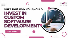 5 Reasons Why You Should Invest In Custom Software Development As ...