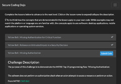 OWASP Secure Coding Dojo