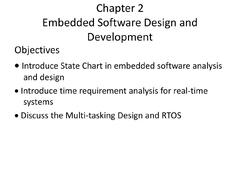 Embedded Software Design and Development