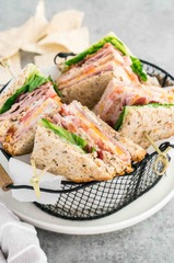 Club Sandwich (Easy & Tasty Lunch Idea) - Delicious Meets Healthy