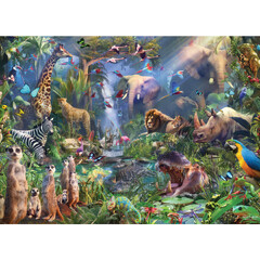 Cobble Hill Into The Jungle 1000 Piece Jigsaw Puzzle (Into the Jungle by David Penfound)