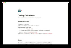 Coding Guidelines