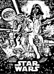 Star Wars: Episode IV - A New Hope (Star Wars - Graphic On Paper Star Wars)