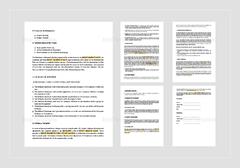 Custom Software Development Agreement Template in Word, Apple Pages