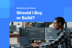 Should I Buy or Build? Custom software development services