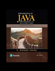 Introduction to Java Programming and Data Structures, Comprehensive Version by Liang Y. (Y. Daniel Liang)