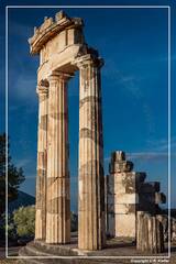 The Tholos at the temple of Athena Pronaia in Delphi