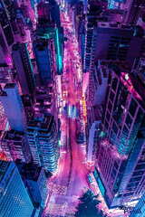 Neon City Hong Kong City Neon City, World - City Aesthetic Neon ...