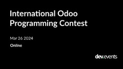 International Odoo Programming Contest