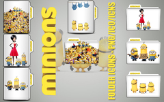 Minions (2015) Folder Icons pack by ChrisNeville32 on