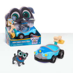 Disney Junior Puppy Dog Pals Puppy Power Vehicles, Bingo Figure and Construction Vehicle (Puppy Power Vehicles Bingo)