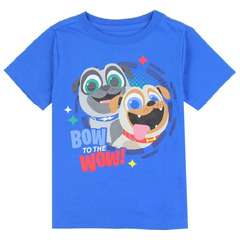 Bingo and Rolly Pugs to the Rescue T-shirt Kids (Toddler Puppy Dog Pals Bingo , Rolly and A.r.f 4 Pack Character Short Sleeve Tees)