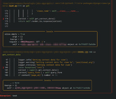 Django Development andion Logging