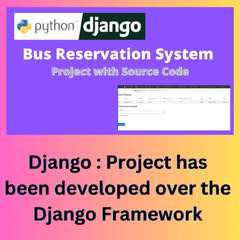 Bus Reservation System Project Python Django | Projectworlds Store