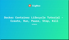 Docker Container Lifecycle Tutorial | Create, Run, Pause, Stop ...