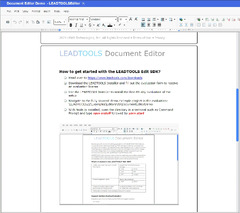 HTML/JavaScript Document Editor SDK Libraries for Web and HTML ...