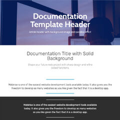 Documentation Template