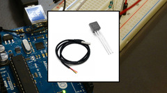 Temperature sensor DS18B20 - digital 1-wire THT