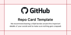 GitHub (GitHub Repo Card Template)