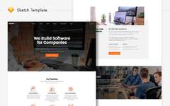 Layers - Software Development Company Website UI (WordPress)