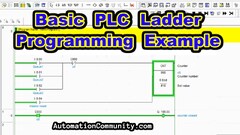 Basic PLC Ladder Programming Example