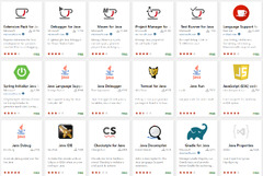 Java extensions for Visual Studio Code