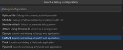 FastAPI (Visual Studio)