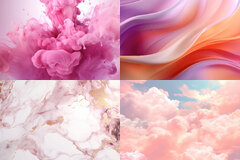 Cute Colorful Clouds Background Stock Photo | picjumbo